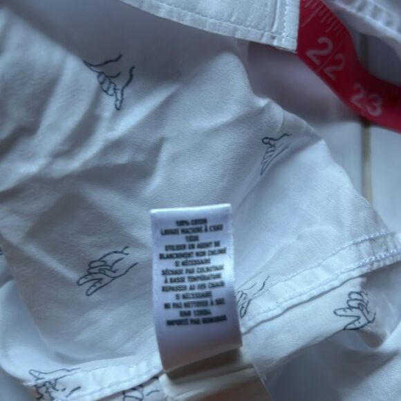 BONOBOS SHIRT, button Down, Hang loose print Size M Slim Fit - Picture 6 of 7